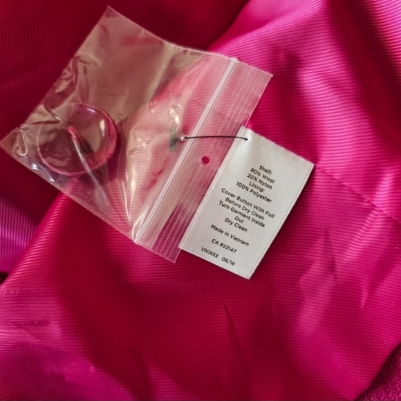 Talbots Wool Blend Double Breasted Pea Coat. - Picture 7 of 10